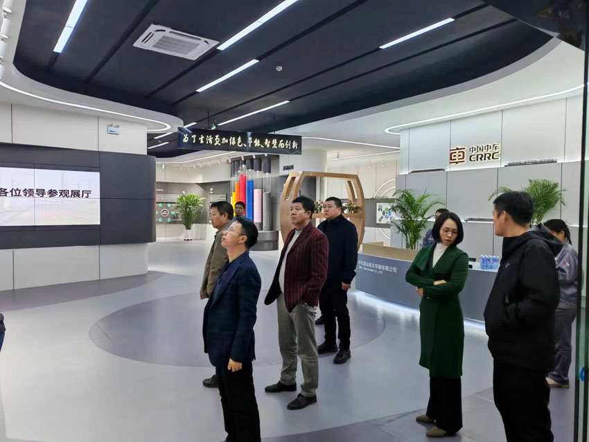 中鐵物總華東資源科技有限公司董事長牙馬忠赴北方區(qū)域開展商務交流